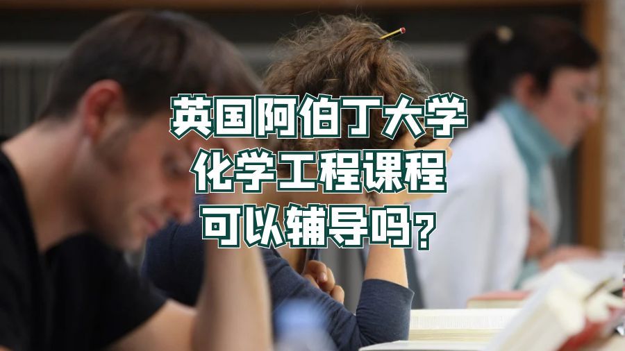 英國阿伯丁大學(xué)化學(xué)工程課程可以輔導(dǎo)嗎?