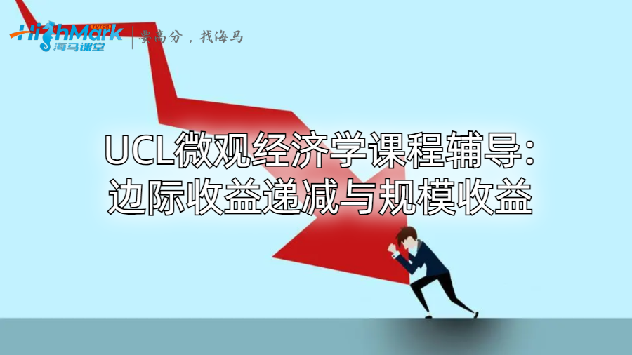 UCL微觀經濟學課程輔導：邊際收益遞減與規模收益