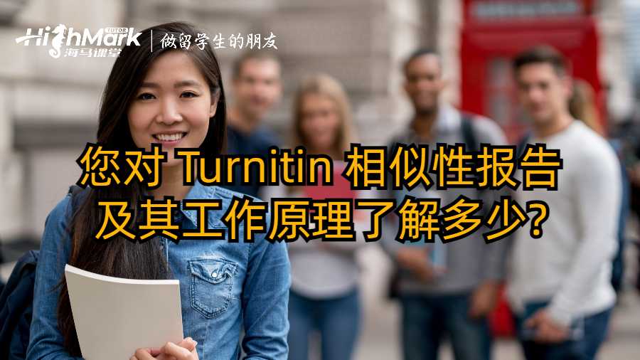 您對 Turnitin 相似性報(bào)告及其工作原理了解多少?
