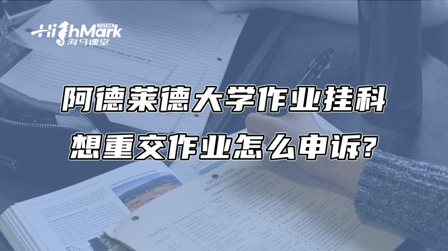 阿德萊德大學(xué)作業(yè)掛科，想重交作業(yè)怎么申訴?