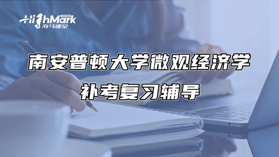 南安普頓大學微觀經濟學補考復習輔導