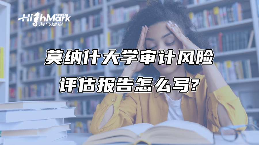 莫納什大學審計風險評估報告怎么寫?